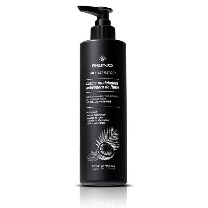 Crema Modeladora Activadora Rulos Brillantes Sin Frizz 250ml Crema Modeladora Activadora Rulos Brillantes Sin Frizz 250ml