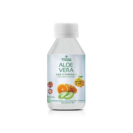 Aloe Vera con Vitamina C Puro para Salud Digestiva y Inmunidad