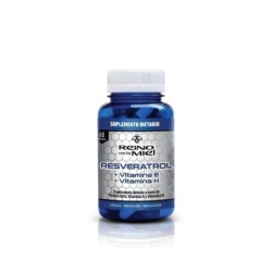 Suplemento Antioxidante Resveratrol Vitamina H y E para Bienestar