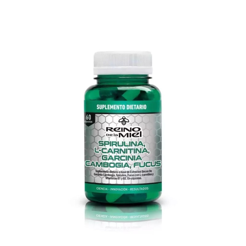 Spirulina L-Carnitina Garcinia Cambogia Fucus Bienestar Natural