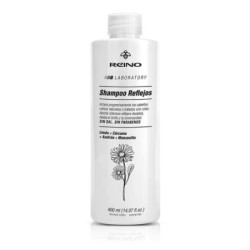 Shampoo Reflejos para Cabellos Rubios | Con Manzanilla y Limón