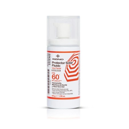 Protector Solar Fluido FPS 60 con Color | Tono Medio