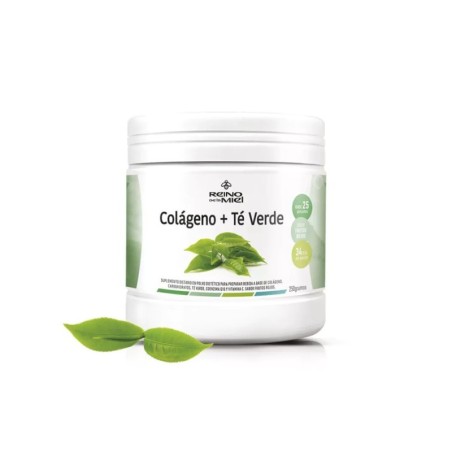 Colágeno con Té Verde en Polvo | Piel y Control de Peso