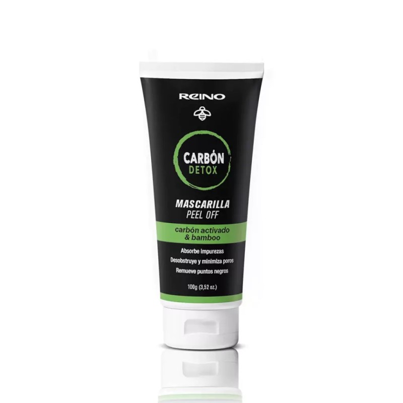 Mascarilla Peel Off Carbón Detox para Piel Radiante y Limpia Mascarilla Peel Off Carbón Detox para Piel Radiante y Limpia