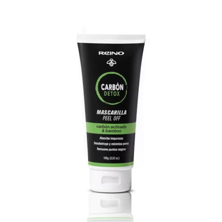 Mascarilla Peel Off Carbón Detox para Piel Radiante y Limpia
