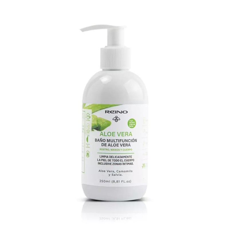 Gel de Bano Multifuncion Aloe Vera Natural para Piel Suave Gel de Bano Multifuncion Aloe Vera Natural para Piel Suave